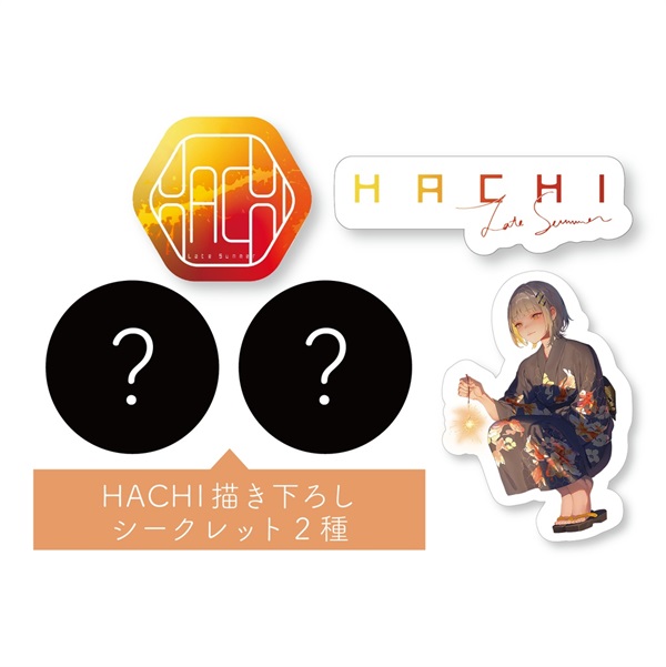 【RK Music HACHI】"Summer2025" 貼紙(隨機)
