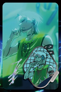 【ALIEN STAGE Baniste】 金屬徽章&寫真卡組(TILL.ver)