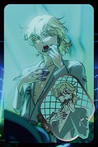 【ALIEN STAGE Baniste】 金屬徽章&寫真卡組(LUKA.ver)