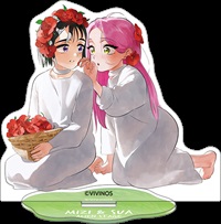【再販商品】【ALIEN STAGE】エイステOS 原作版・Anakt Garden 壓克力立牌／MIZI＆SUA