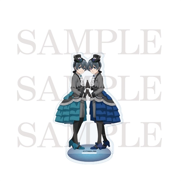 【黑執事 綠之魔女篇】壓克力立牌 シエル・ファントムハイヴ＆もう一人のシエル・ファントムハイヴ（深層心理世界）