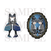 【黑執事 綠之魔女篇】造型貼紙組 シエル・ファントムハイヴ＆もう一人のシエル・ファントムハイヴ（深層心理世界）