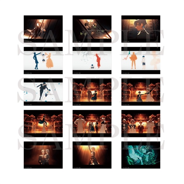 【黑執事 綠之魔女篇】ED場面生寫真卡片收集(隨機) ブロマイドコレクション(全15種)