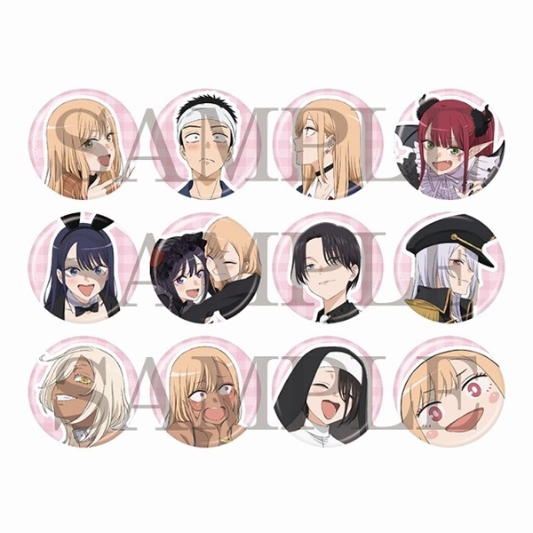 【戀上換裝娃娃】胸章(隨機) B12ランダム缶バッジ