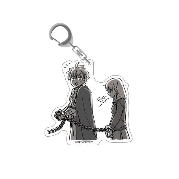 【Fate/strange Fake】SNOW FIELD STRANGE 壓克力吊飾 (アヤカ・サジョウ、セイバー)