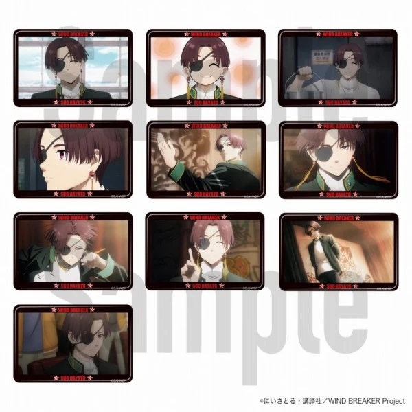 【WIND BREAKER】劇照風角色徽章 蘇枋Ver.