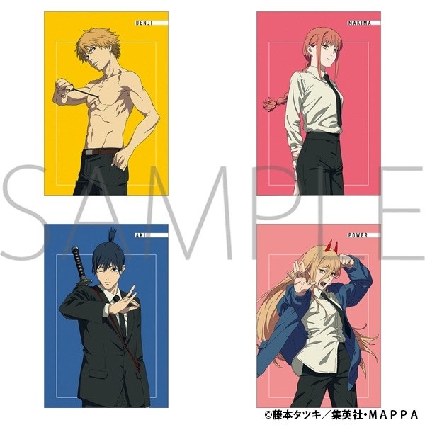 【鏈鋸人】明信片4入組