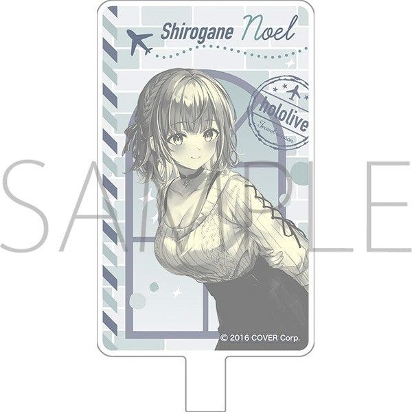 【hololive】手機掛飾&頸掛吊繩組 Travel season 白銀ノエル