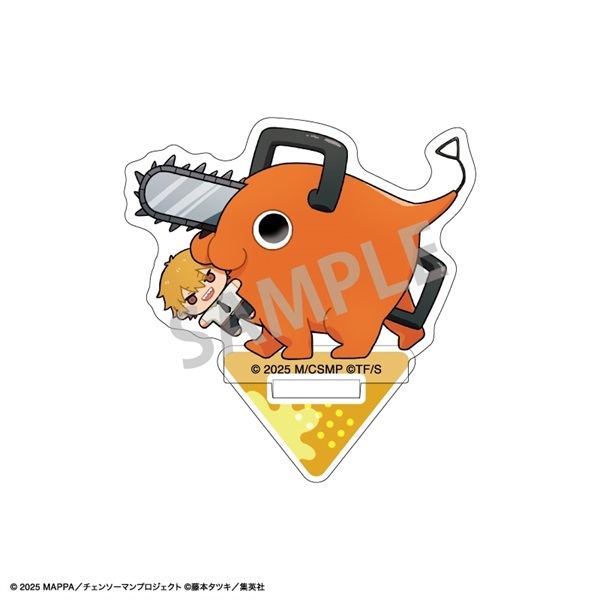 【鏈鋸人】壓克力立牌 劇ﾚｾﾞ篇/ﾐﾆｱｸﾘﾙｽﾀ~･ﾎﾟﾁﾀ ﾃﾞﾝｼﾞ もってく~