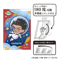 【名偵探柯南】胸章(附支架) 大和敢助　ぷちコスモ