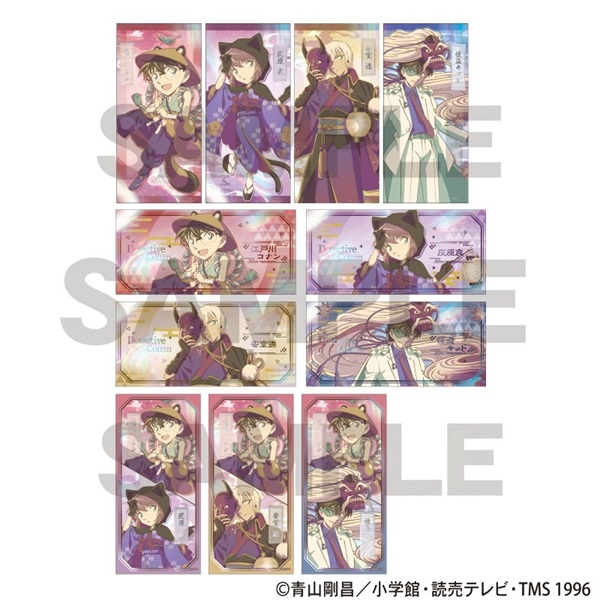 【名偵探柯南】卡片收集(隨機)　百鬼夜行　クラパレット