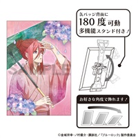 【藍色監獄】藝術風金屬胸章（五月雨・柔和色系）／千切豹馬