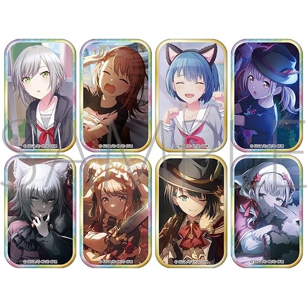 【世界計畫 繽紛舞台！ feat.初音未來】方形徽章 vol.28 A款