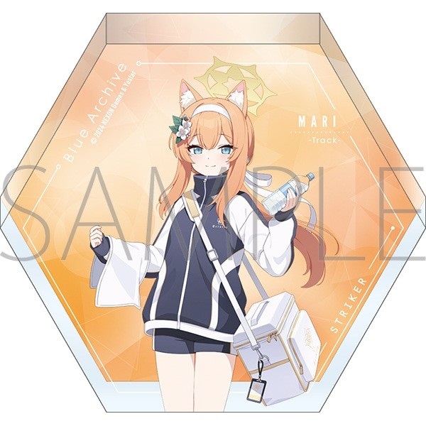 【蔚藍檔案】壓克力杯墊/マリー（体操服）