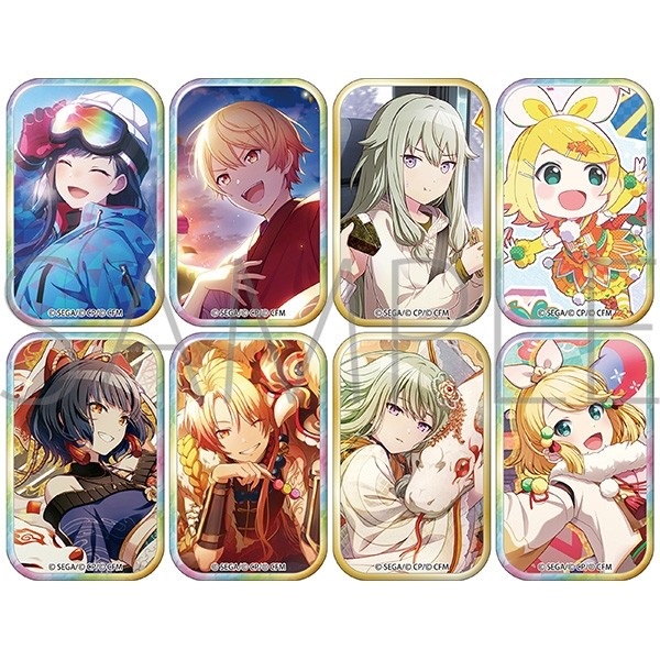 【世界計畫 繽紛舞台！ feat.初音未來】長形徽章 Vol.30 A