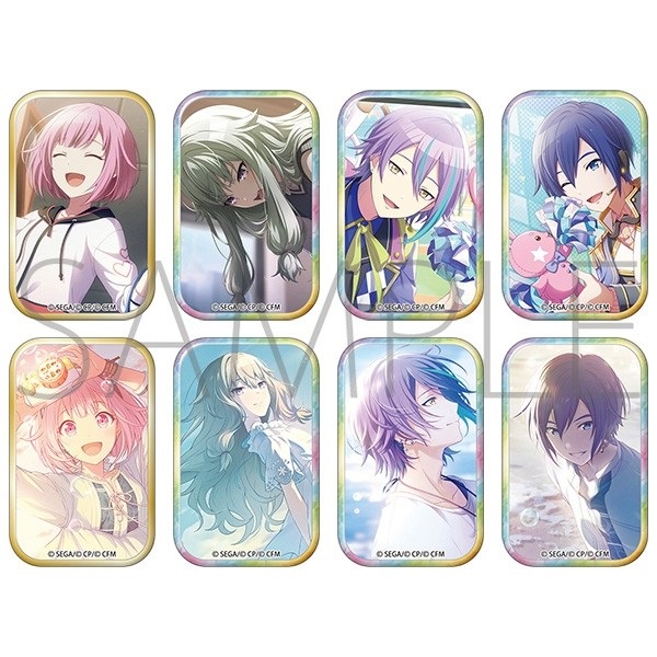 【世界計畫 繽紛舞台！ feat.初音未來】方形徽章 vol.34 C