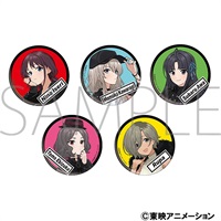 【少女樂團 吶喊吧】徽章(隨機)B5◆キャラバッジコレクション・アニメ版
