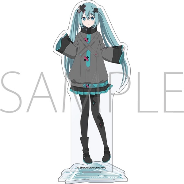【世界計畫 繽紛舞台！ feat.初音未來】 壓克力立牌 劇場･ｱｸﾘﾙｽﾀﾝﾄﾞ閉ざされた窓のｾｶｲの初音ﾐｸ