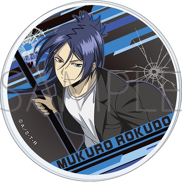 【家庭教師REBORN!】 角色杯墊 ｱﾆﾒ版･ｱｸﾘﾙｺｰｽﾀｰ/六道骸