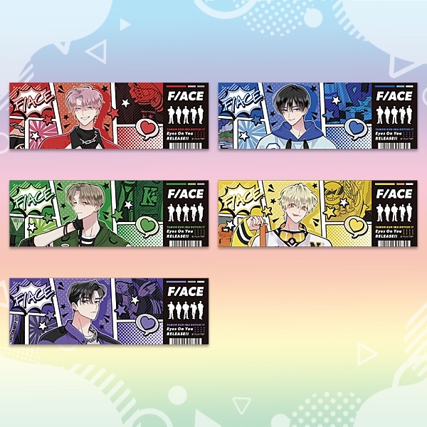【現在的是哪一個多聞!?】票券風卡片收集(隨機) OS限定→B5◆ﾁｹｯﾄ風ｶｰﾄﾞCL・原作柄/F/ACE