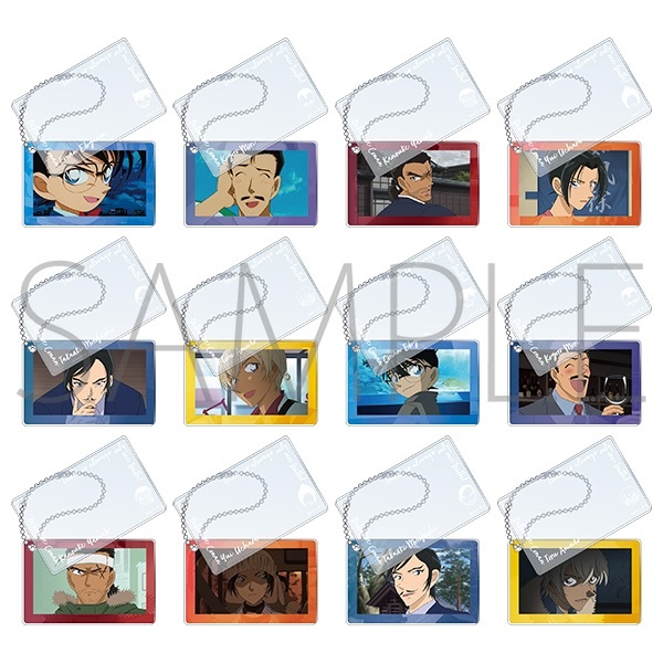 【名偵探柯南】壓克力鑰匙圈(隨機) B12◆ｱｸﾘﾙｷｰﾎﾙﾀﾞｰｺﾚｸｼｮﾝ･ｱﾆﾒ版