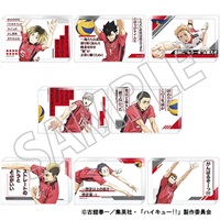 【排球少年】壓克力磚(隨機) B8◆ﾐﾆ名言ｱｸﾘﾙﾌﾞﾛｯｸCL･ｱﾆﾒ版/音駒高校