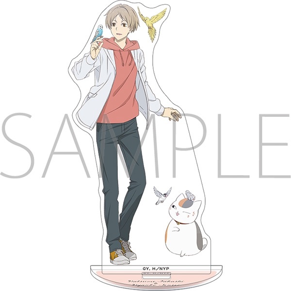 【夏目友人帳】壓克力立牌 ｱﾆﾒ版･ｱｸﾘﾙｽﾀﾝﾄﾞ/夏目貴志＆ﾆｬﾝｺ先生