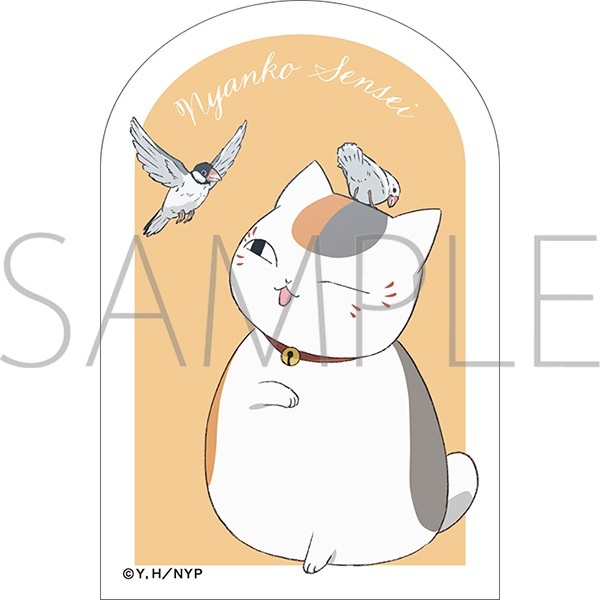 【夏目友人帳】貼紙 ｱﾆﾒ版･ｽﾃｯｶｰ/ﾆｬﾝｺ先生