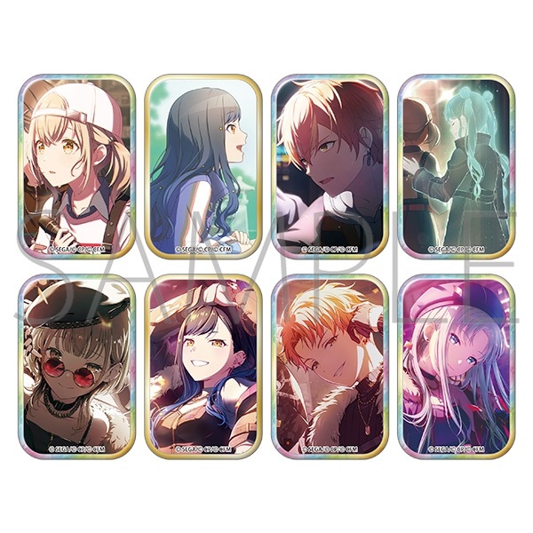 【世界計畫 繽紛舞台！ feat.初音未來】胸章(隨機) B8◆ｽｸｴｱﾊﾞｯｼﾞｺﾚｸｼｮﾝ･原作版/vol.48 A