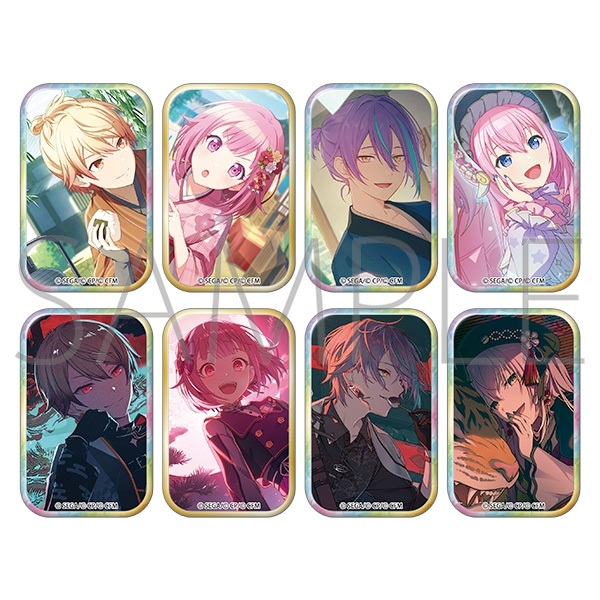 【世界計畫 繽紛舞台！ feat.初音未來】胸章(隨機) B8◆ｽｸｴｱﾊﾞｯｼﾞｺﾚｸｼｮﾝ･原作版/vol.48 B