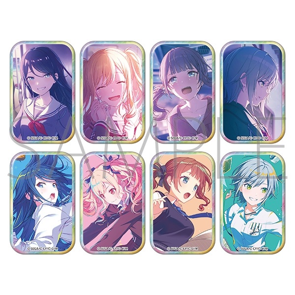 【世界計畫 繽紛舞台！ feat.初音未來】胸章(隨機) B8◆ｽｸｴｱﾊﾞｯｼﾞｺﾚｸｼｮﾝ･原作版/vol.48 C