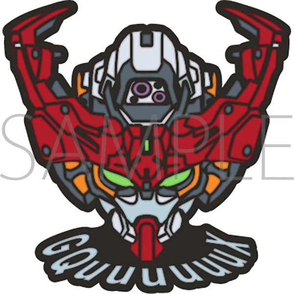 【機動戦士GundamGQuuuuuuX】別針胸章／GQuuuuuuX