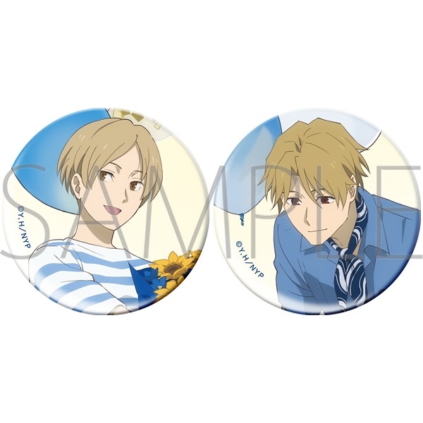 【夏目友人帳】胸章組 アニメ版・缶バッジセット