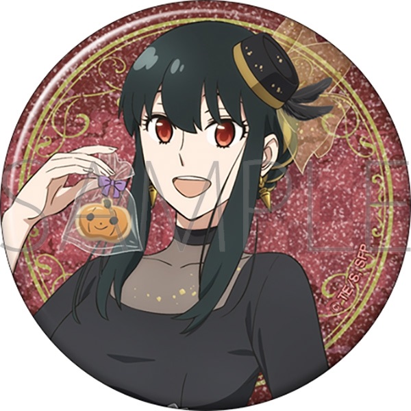 【SPY×FAMILY】胸章  ｱﾆﾒ版･ｸﾞﾘｯﾀｰ缶ﾊﾞｯｼﾞ/ﾖﾙ･ﾌｫｰｼﾞｬｰ