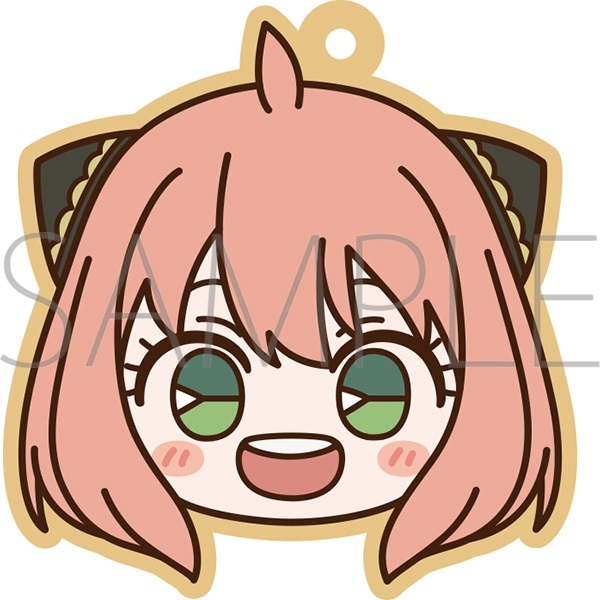 【SPY×FAMILY】橡膠鑰匙圈 ｱﾆﾒ版･ﾗﾊﾞｰｷｰﾎﾙﾀﾞｰ/ｱｰﾆｬ･ﾌｫｰｼﾞｬｰ