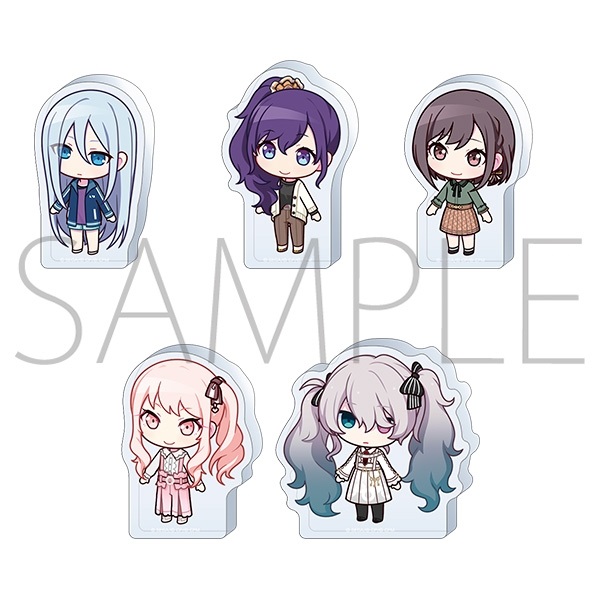 【世界計畫 繽紛舞台！ feat.初音未來】迷你壓克力磚 B5◆ころっと~ﾌｨｷﾞｭｱCL原~25時､ﾅｲﾄｺｰﾄﾞで｡