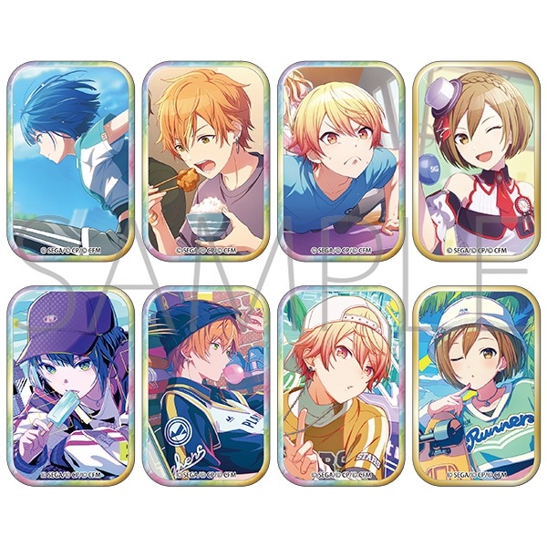 【世界計畫 繽紛舞台！ feat.初音未來】胸章(隨機) B8◆ｽｸｴｱﾊﾞｯｼﾞｺﾚｸｼｮﾝ･原作版/vol.50 B