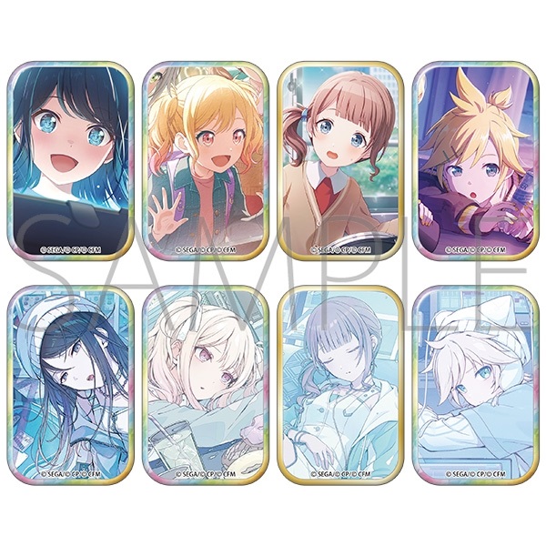 【世界計畫 繽紛舞台！ feat.初音未來】胸章(隨機) B8◆ｽｸｴｱﾊﾞｯｼﾞｺﾚｸｼｮﾝ･原作版/vol.50 C