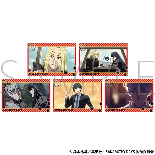 【SAKAMOTO DAYS 坂本日常】明信片組 アニメ版・ポストカードセット(5枚入り)／B｜animateTaiwan online shop