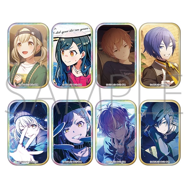 【世界計畫 繽紛舞台！ feat.初音未來】胸章(隨機) B8◆ｽｸｴｱﾊﾞｯｼﾞｺﾚｸｼｮﾝ･原作版/vol.51C