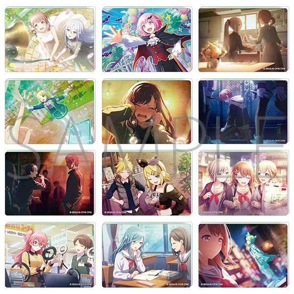 【世界計畫 繽紛舞台！ feat.初音未來】壓克力磚(隨機)  ノーブルアートコレクション／vol.65