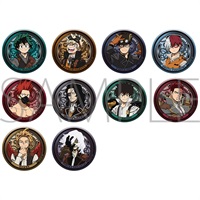 【我的英雄學院】胸章(隨機) ΣB10◆ﾒﾀﾙ缶ﾊﾞｯｼﾞｺﾚｸｼｮﾝ･ｱﾆﾒ版 ｽﾁｰﾑﾊﾟﾝｸ