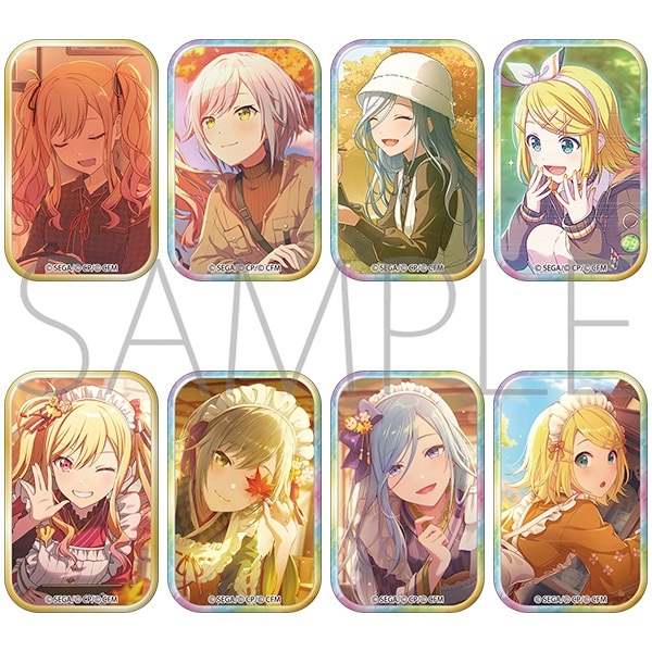 【世界計畫 繽紛舞台！ feat.初音未來】長型胸章(隨機) B8◆ｽｸｴｱﾊﾞｯｼﾞｺﾚｸｼｮﾝ･原作版/vol.52 B