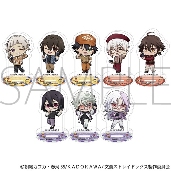 【文豪ストレイドッグス】迷你壓克力立牌(隨機) B8◆ちゅあｽﾀ ﾐﾆﾁｭｱｱｸﾘﾙｽﾀﾝﾄﾞｺﾚｸｼｮﾝ･ｱﾆﾒ版