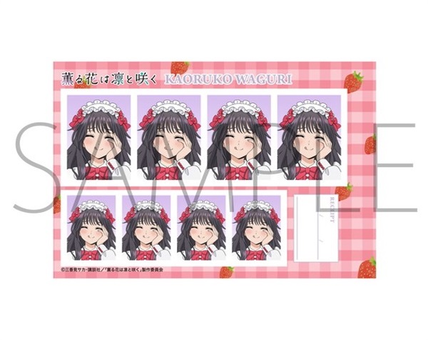 【薰香花朵凜然綻放】 劇照生寫真 證明照相館／和栗 薰子 草莓派對