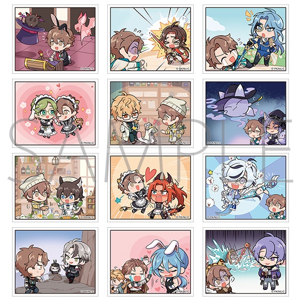 【新世界狂歡】隨機貼紙／4格漫畫精選④ver.