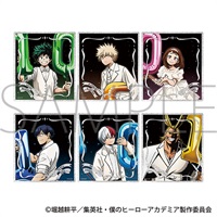 【我的英雄學院】色紙(隨機)  B6◆ｸﾘｱﾐﾆ色紙CL・ｱﾆﾒ版/10周年ｽﾀｰﾄﾀﾞｯｼｭ