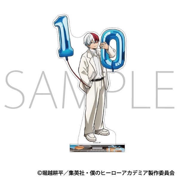 【我的英雄學院】壓克力立牌 ｱﾆﾒ版･ｱｸﾘﾙｽﾀﾝﾄﾞ爆豪 勝己10周年ｽﾀｰﾄﾀﾞｯｼｭ
