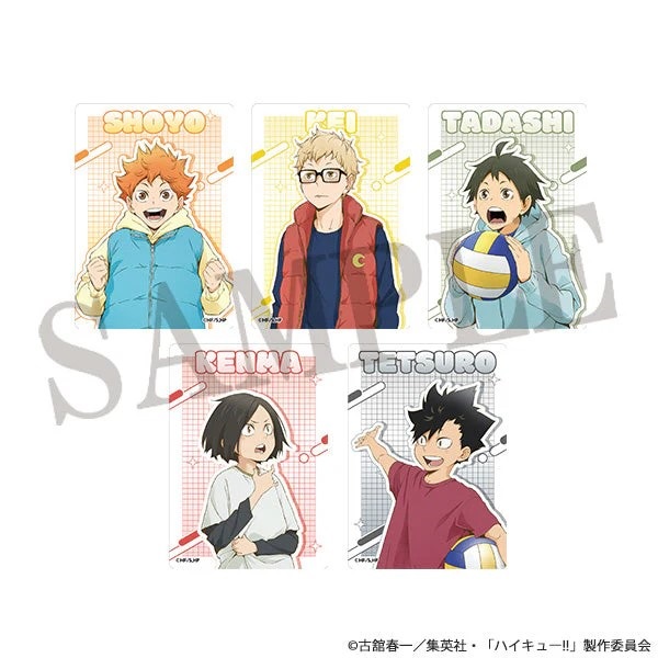 【排球少年】幼年時期 透明卡 5張套組