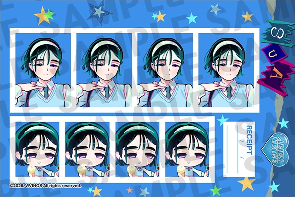 【ALIEN STAGE】證件照寫真風小卡／SUA スア　Find your Plus One!
